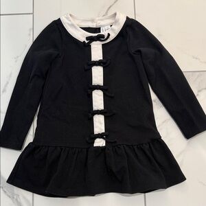 Janie and Jack Black and White Formal Dress